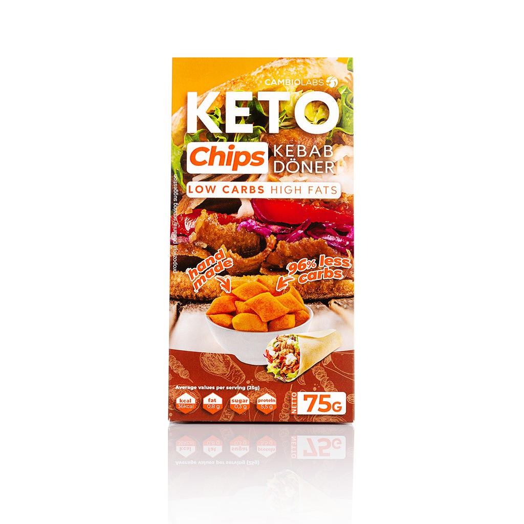 2822.jpg Chipsy o smaku kebaba - keto - 75g - CambioLabs
