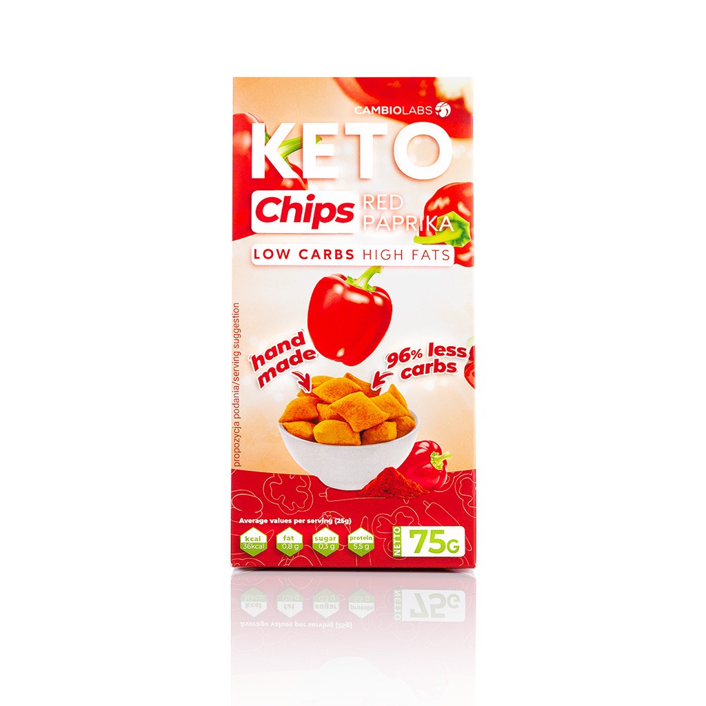 2824.jpg Chipsy o smaku paprykowym - keto - 75g - CambioLabs