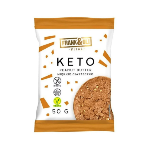 Frank & Oli Ciastko Keto Peanut Butter 50g