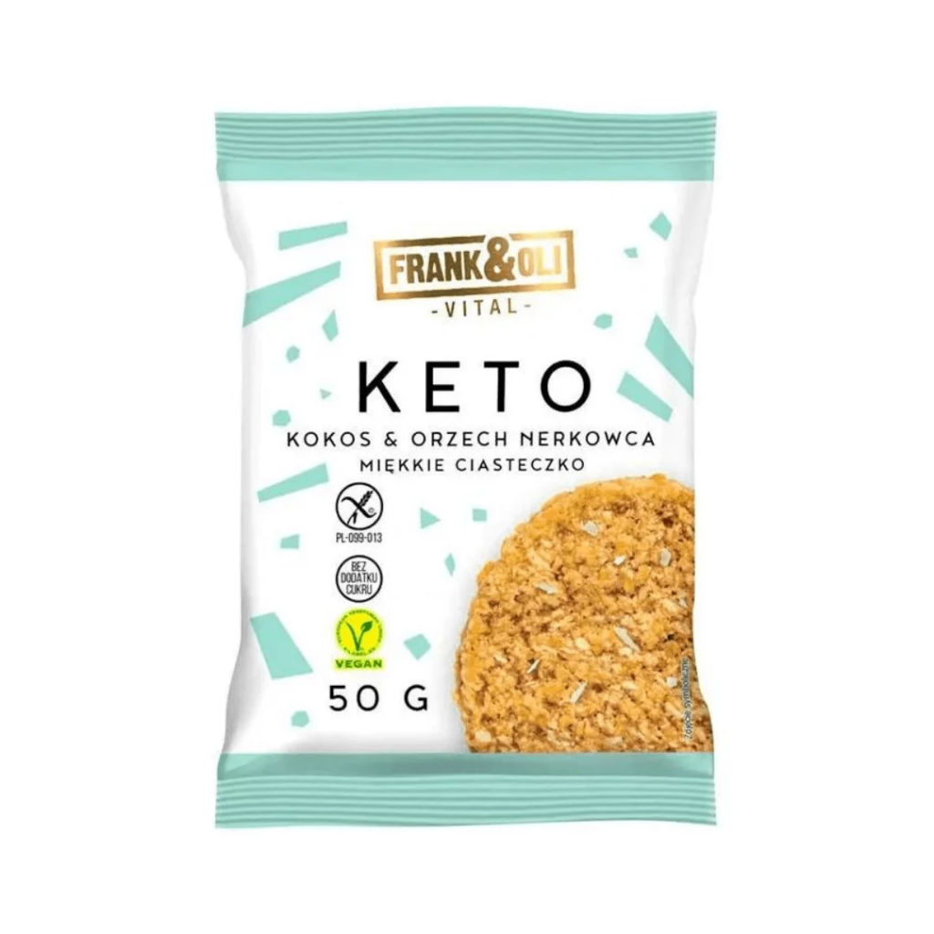 3270.png Frank & Oli Ciastko Keto Kokos & Orzech Nerkowca 50g