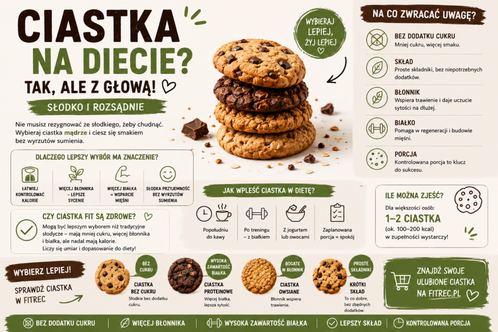 Jakie ciastka można jeść przy odchudzaniu? 2 ciastka na diecie 1