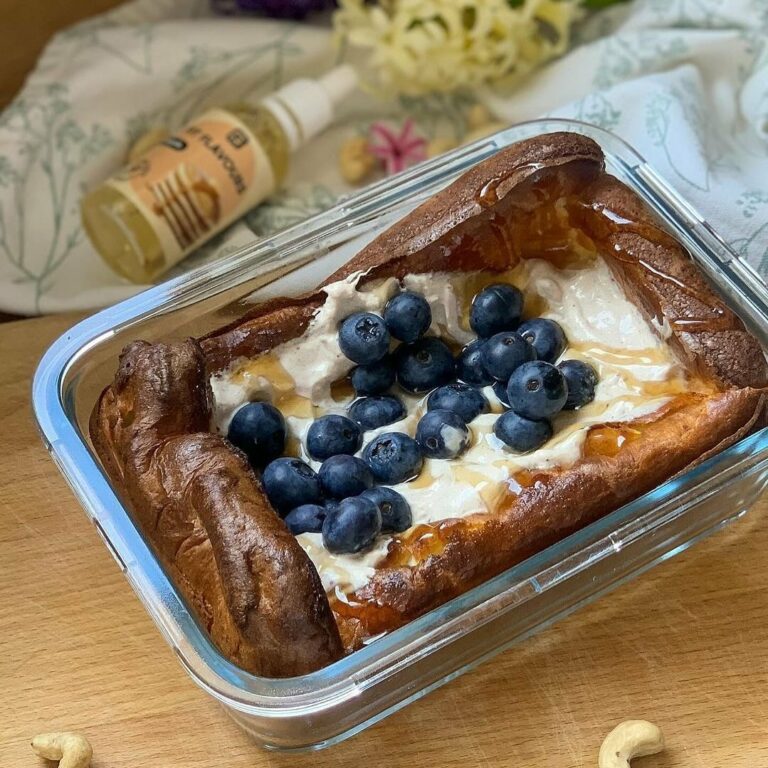 wysokobiałkowy dutch baby