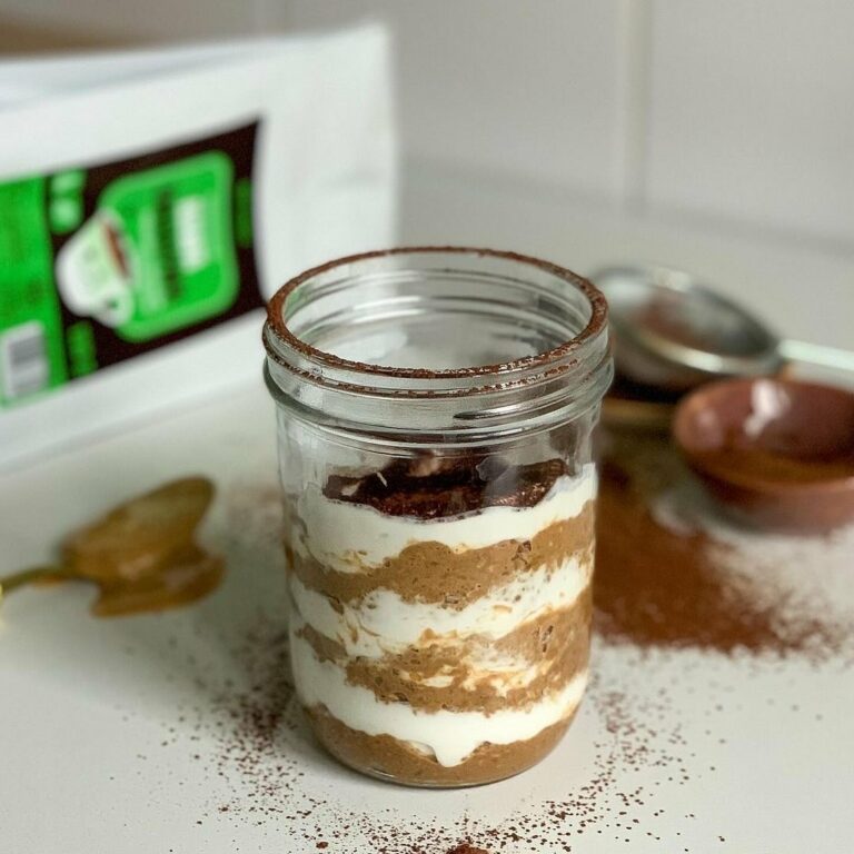 orzechowa owsianka tiramisu