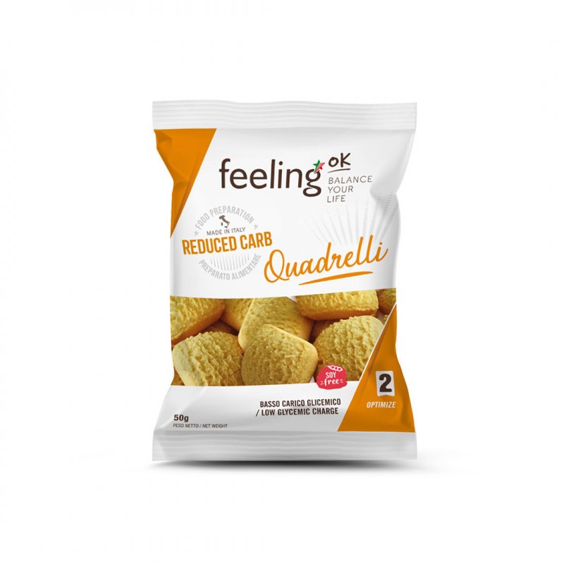 Niskowęglowodanowe Ciasteczka Wanilia Cytryna 50g - FeelingOK