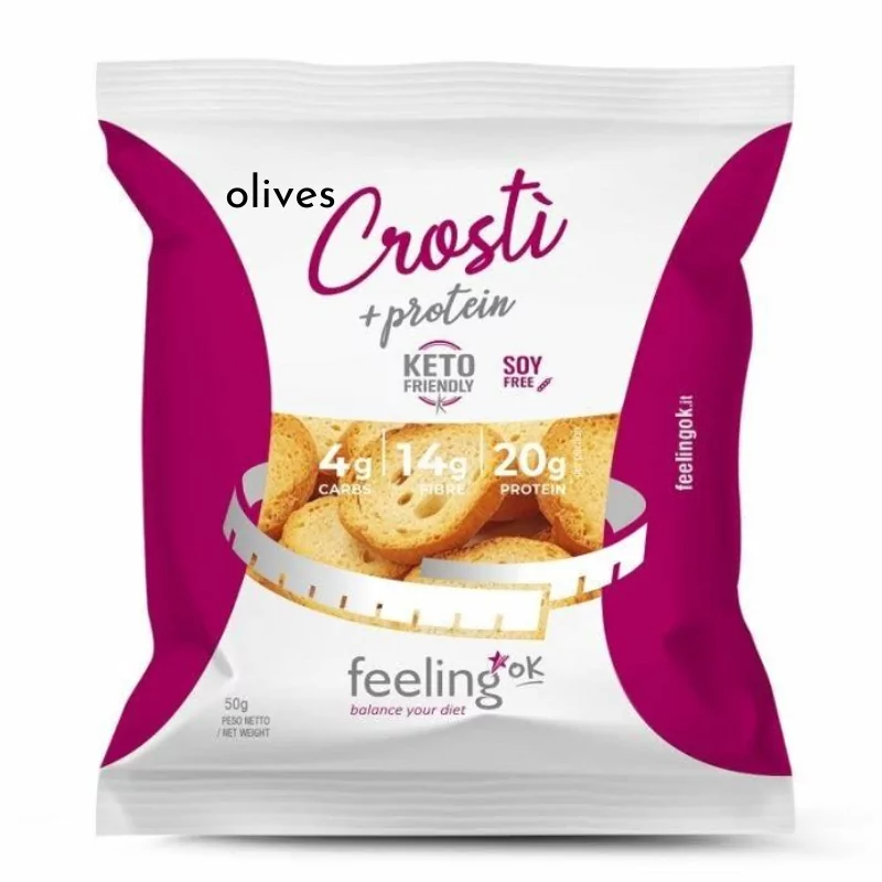 feelingok-olives-crosti-protein-mini-tostadas-proteicas-sabor-a-aceitunas-50-g Sucharki z oliwkami - 50g - FeelingOK
