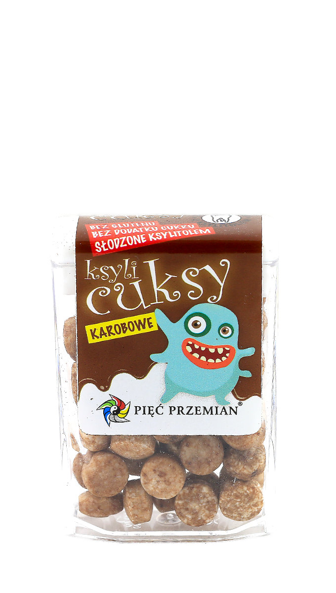 Ksylicuksy karobowe - 13g - Pięć Przemian