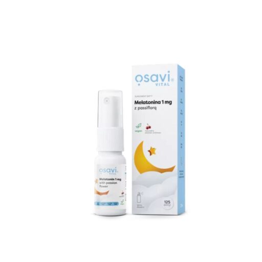 Melatonina z passiflorą 1 mg - 25 ml - Osavi
