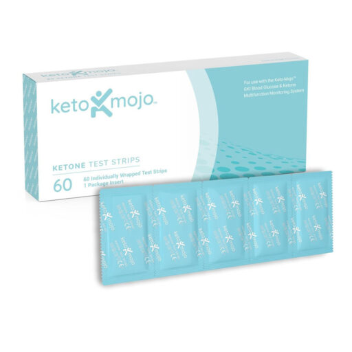 Pomiar ketonów – paski do pomiaru – 60 szt. – KETO-MOJO Pomiar ketonów – paski do pomiaru – 60 szt. – KETO-MOJO