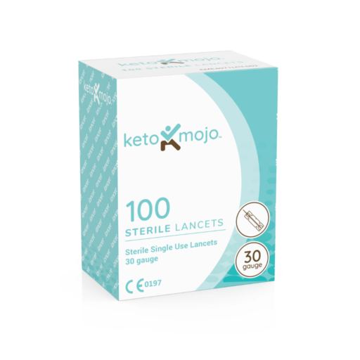 KETO-MOJO - LANCETYSTERYLNE-100SZ Sterylne Lancety - 100 szt - Keto-Mojo