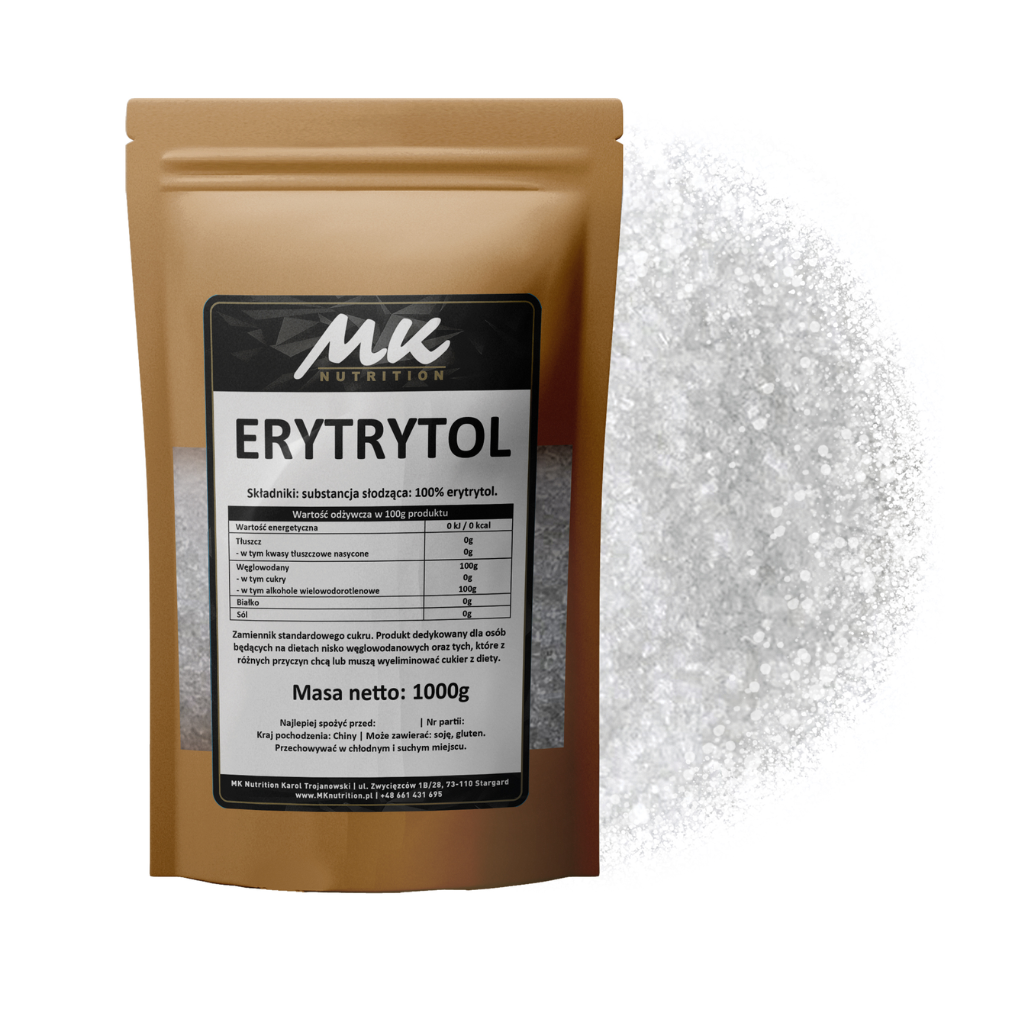 mk nutrition - erytrytol 1000g Erytrytol - 1000g - MK Nutrition