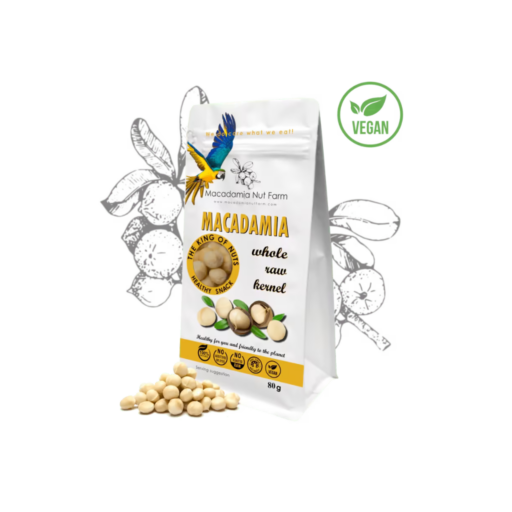 Orzechy Makadamia Premium bez Łupiny Macadamia Nut Farm 80g