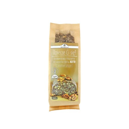 Mieszanka Keto Chleb z Orzechami Włoskimi - 500g - Pięć Przemian