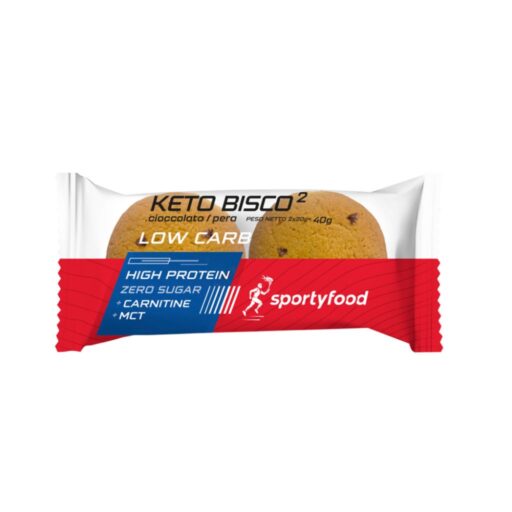 Keto Ciastka Gruszka & Czekoalda - 50g - Feeling Ok