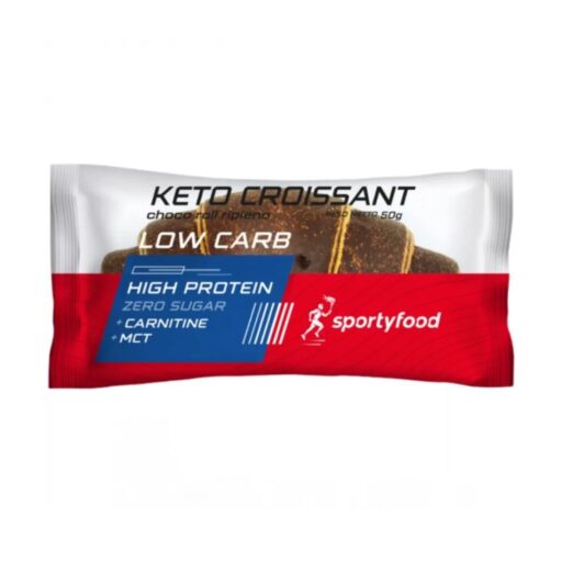 Croissant Keto z Czekoladą - 50g - Sporty Food