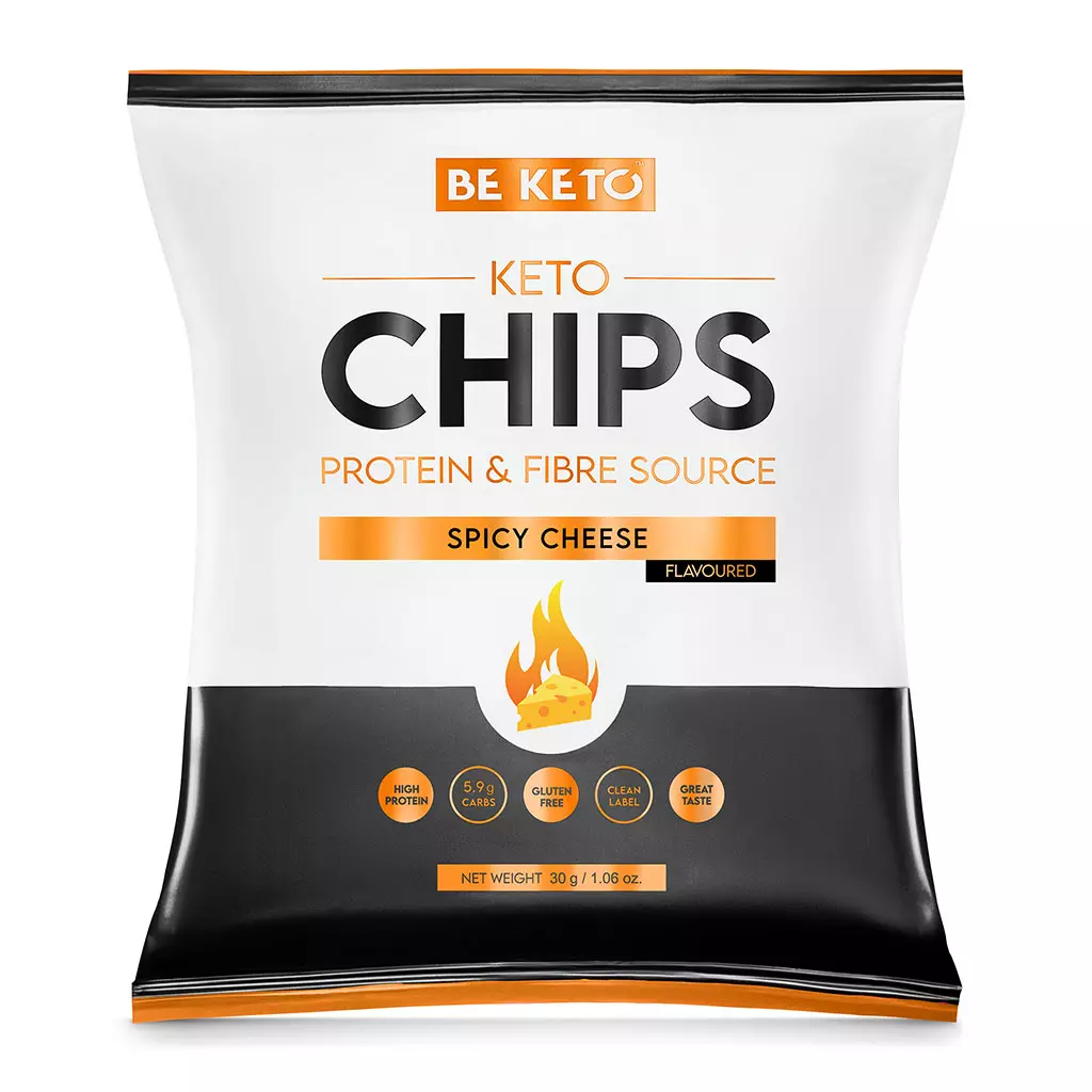 Keto Chipsy – Pikantne Serowe 30g - Beketo