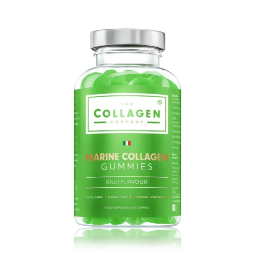 TheCollagenCompany-Kiwi-Marine-Collagen-Gummies.jpeg Żelki z kolagenem morskim o smaku Kiwi - The Collagen Company